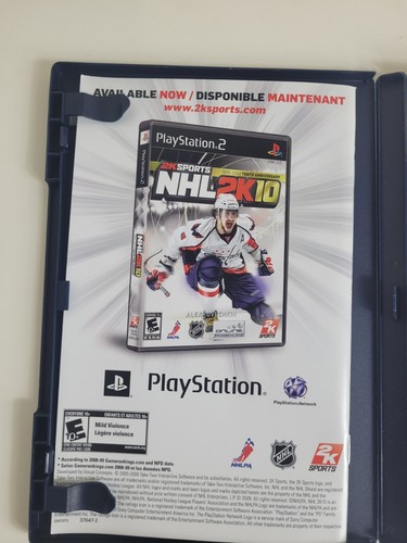 NBA 2K10 1999-2009 Tenth Anniversary Sony PlayStation 2 PS2,2003 with Manual - Picture 5 of 6