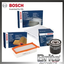 SERVICE KIT for RENAULT CLIO MK4 1.5 DCI BOSCH OIL AIR CABIN FILTERS (2012-2019)