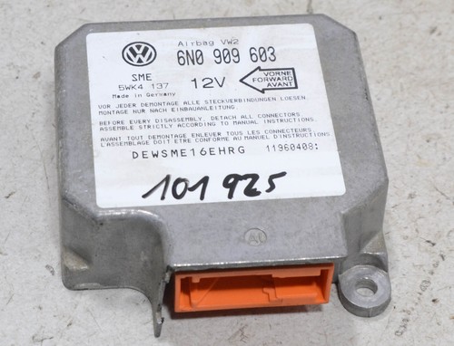VW Golf 3 III 1H Bj 95 Airbag Steuergerät 6N0909603 #101925-F337