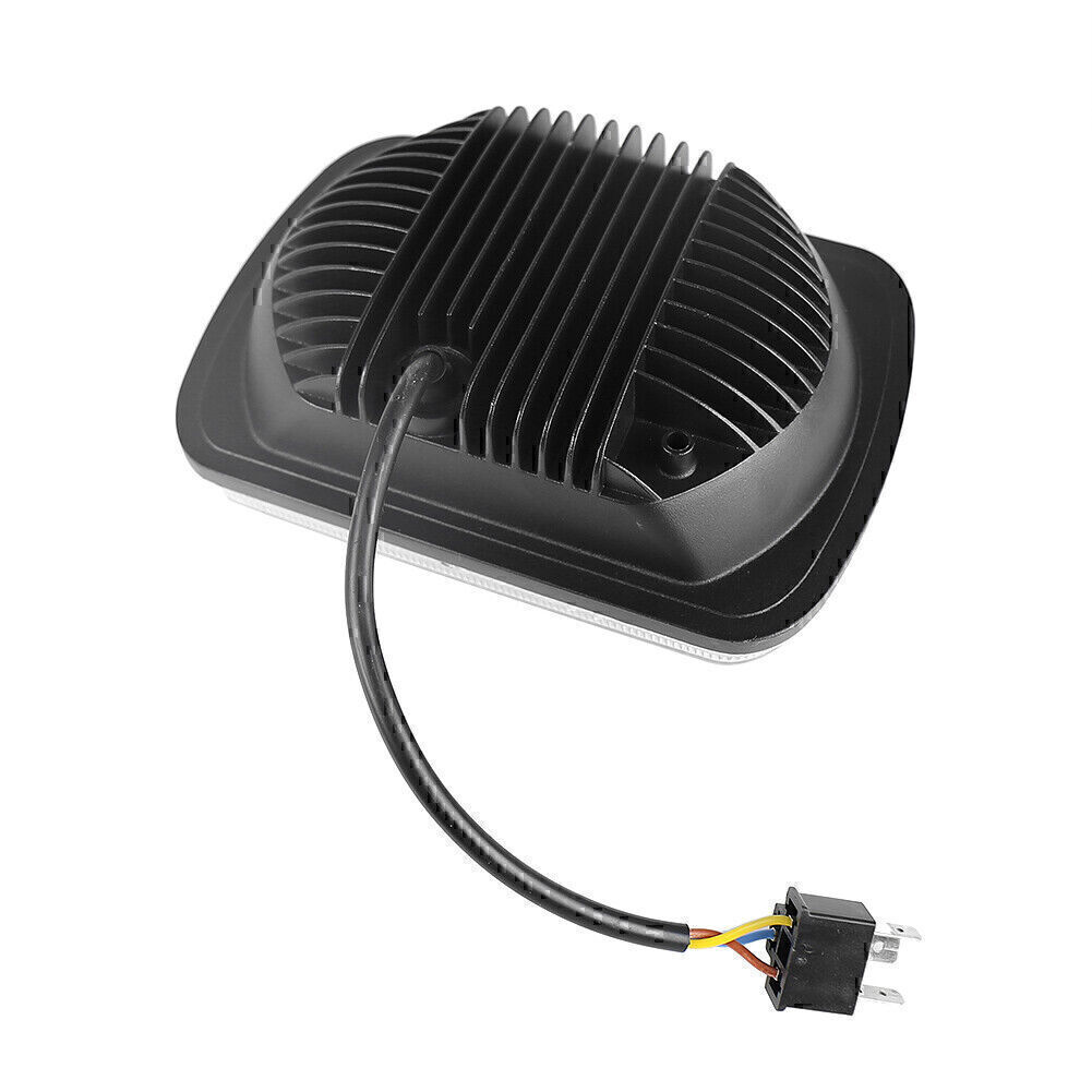 Pair 7x6 H6014/H6052/H6054/6054 LED Front Headlights HID Light Bulbs