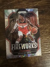 2022-23 Panini Prizm Bradley Beal Disco Prizm #25 Wizards Fireworks Fast Break