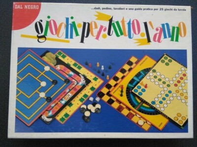 BRETTSPIEL - 25 SPIELE DAS GANZE JAHR - DAL NERO - Komplett