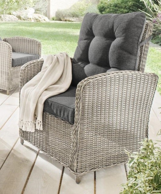 Destiny Loungesessel Merano Sessel Polyrattan Komfortsessel Vintage Weiss Gunstig Kaufen Ebay