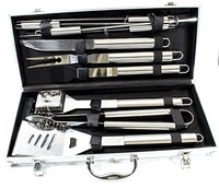 Grill Heat Aid Stainless Steel Grilling Accessories Set Complete Tool Kit With S on sale Grill Heat Aid Stainless Steel Grilling Accessories Set Complete Tool Kit With S on sale