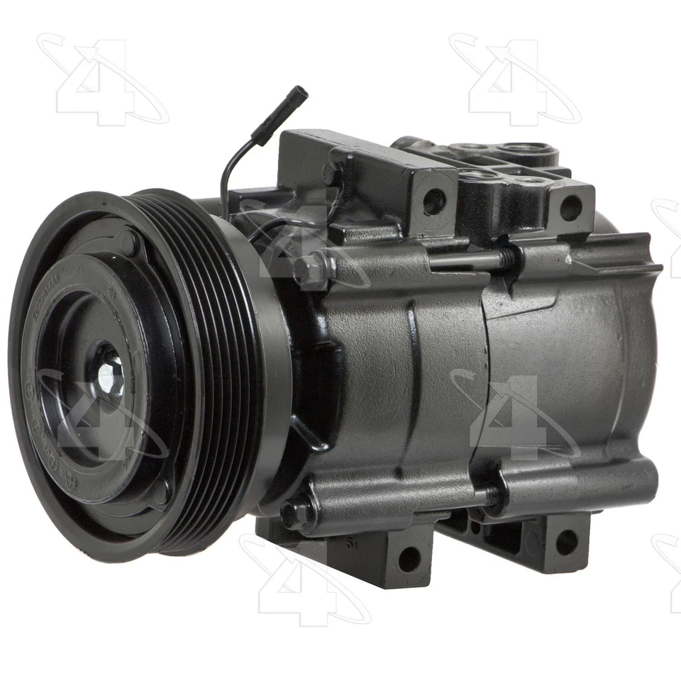 Para 1999-2005 Hyundai Sonata A/C Compressor 4 Estações 2000 2001 2002 2003 2004 - Imagem 3 de 4