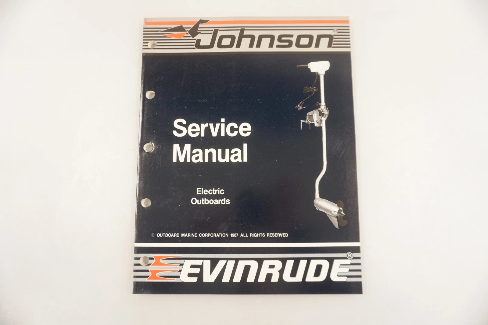 1988 Evinrude Johnson OEM Electric Outboards Service Shop Manual 507658