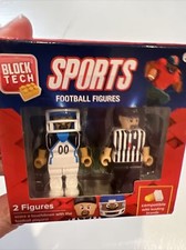 Block Tech Figures Set of 2 Figures NEW Footb...