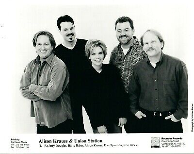 Alison Krauss Union Station Country Music Band 8x10 Promo Press Photo Rounder Ebay