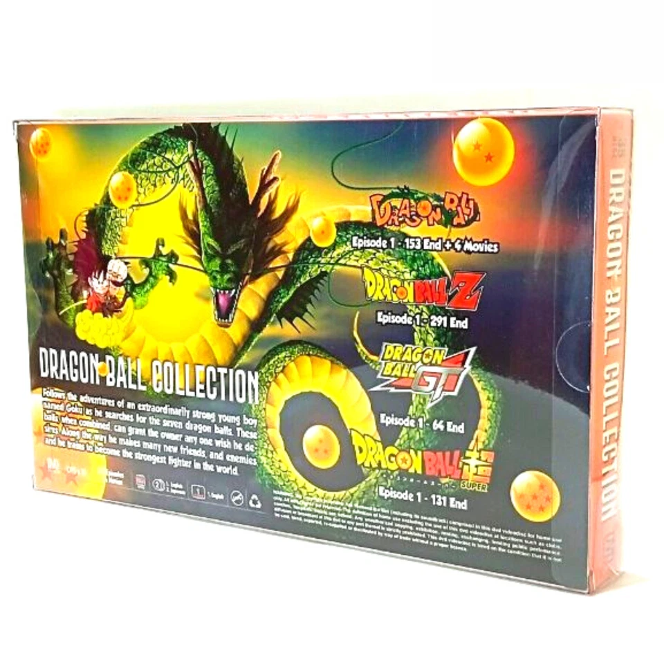 Dragon Ball Collection DVD Complete TV Series 639 Ep Anime Japanese Eng Dubbed Foto 3 de 4
