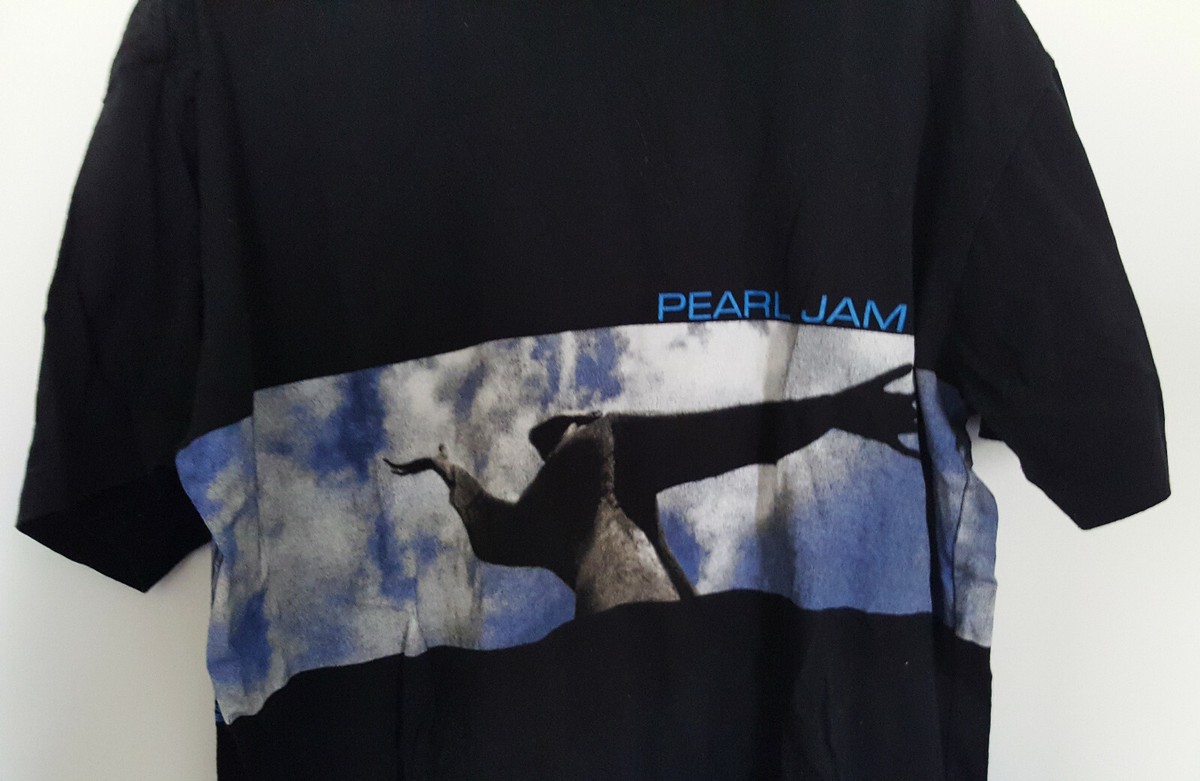 d*i様 pearl jam ヴィンテージ　Tシャツ PEARL JAM T-Shirt S/S Vintage XXL Yield Tour Dates EDDIE