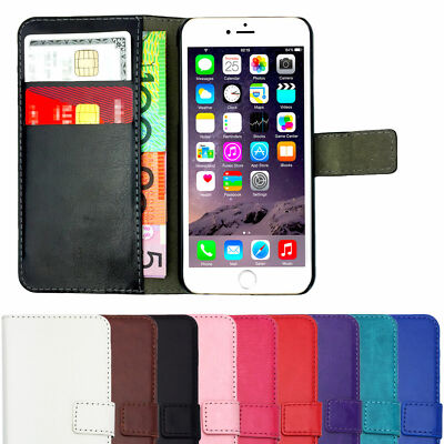 Leather Flip Case Wallet Magnetic Stand Cover For Apple iPhone Plus 10  X Australia