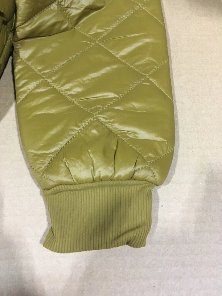 Offline by Aeries NUEVO CON ETIQUETAS | Chaqueta Bomber Sherpa Forrada Amarillo Mostaza - S Foto 3 de 4