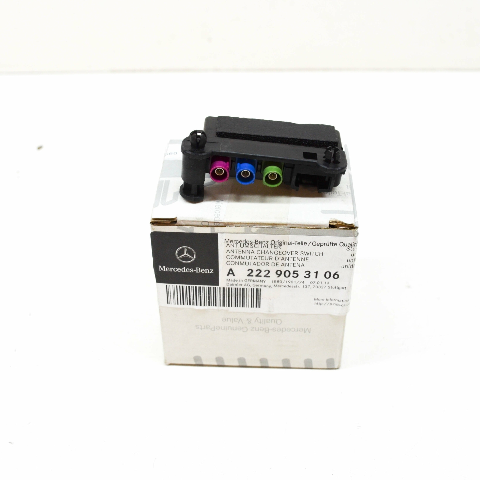 MERCEDES-BENZ S W222 Dachantenne Antennenverstärker A2389055000