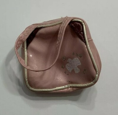 BRATZ PURSE BAG CLOE WINTERTIME WONDERLAND 2003 PINK TOTE ONLY DOLL ACCESSORIES