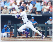 DEREK CURIEL - Signed/Autographed LSU TIGERS Baseball 8x10 Photo w/COA