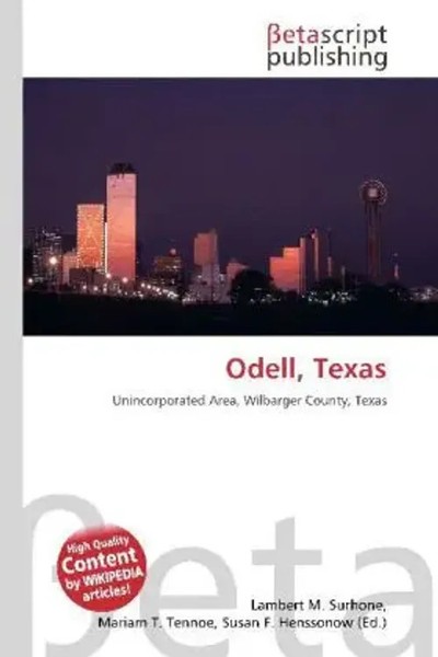 Lambert M. Surhone (U. A.) | Odell, Texas | Taschenbuch | Englisch (2026)-image