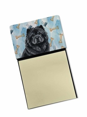 Caroline's Treasures Black Chow Chow Watercolor Sticky Note Holder