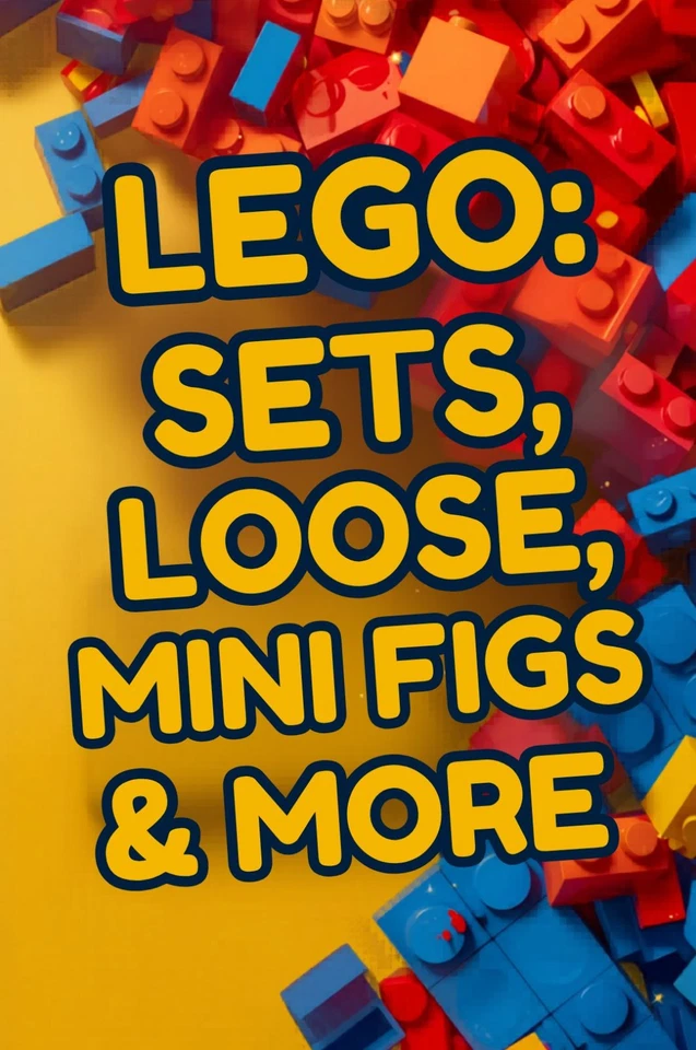 Lego - Sets, Loose, Mini Figures & More - £1 Starts