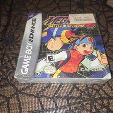 Mega Man Battle Network (Nintendo Game Boy Advance, 2001) New Sealed H Seam Tag