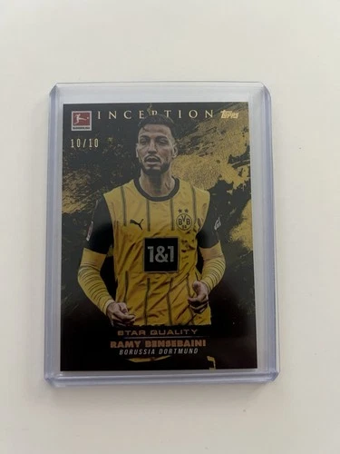 Topps Bundesliga Inception 2024/25 Borussia Dortmund - Ramy Bensebaini 10/10