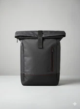 Chipotle Rolltop Backpack Black – Laptop Sleeve, 2023 Employee Gift