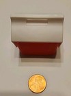 Vintage Miniature Red Playmate Cooler Picnic Lunchbox Doll Toy — photo 3