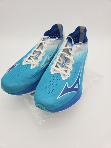 Mizuno Wave Rebellion PRO 2 Blue White Women 11 Mens 9.5 Unisex Racing Used See