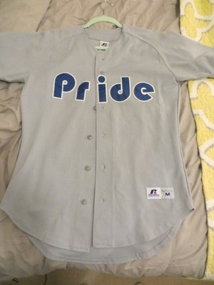 Russell Athletic Nashua (NH) Pride Gray Stitched #13 Jersey, men's size M