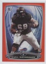 2014 Bowman Rookies Red Foil 176/199 Cyril Richardson #89 1x9