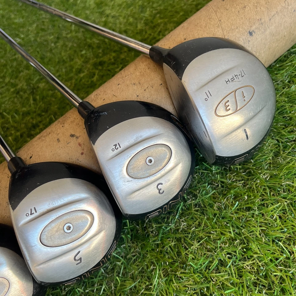 Juego de madera de calle Ping i3 Driver 1/3/5/7/9 acero flexible regular para diestros Foto 3 de 4