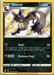 Thievul SV082/SV122 Shining Fates Shiny Vault Shiny Holo Rare