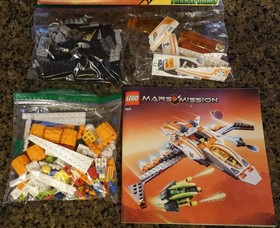 *** LEGO 7647: MARS MISSION - MX-41 SWITCH FIGHTER - VERIFIED 100% COMPLETE! ***