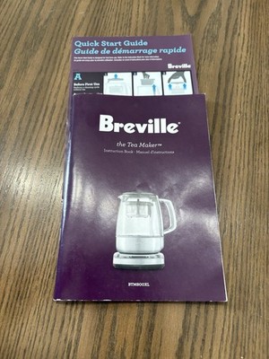 Breville THE TEA MAKER model BTM800XL Manual & Quick Start Guide ONLY