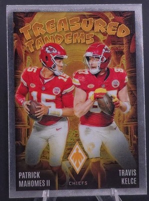 2024 Panini Phoenix - Treasured Tandems Patrick Mahomes II, Travis Kelce #TT-KC