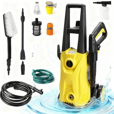 #ad Cordless High Pressure Washer 1500W 120Bar Portable Car Wash Gun $160.00