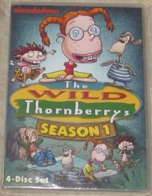 Nickelodeon Animated The Wild Thornberry's Season One-(4 Disc Set)