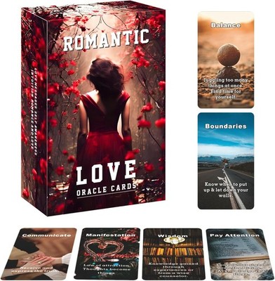 Han Yu Bowen Romantic Love Oracle Cards - Self-Awareness, Intuition, Romance Mes