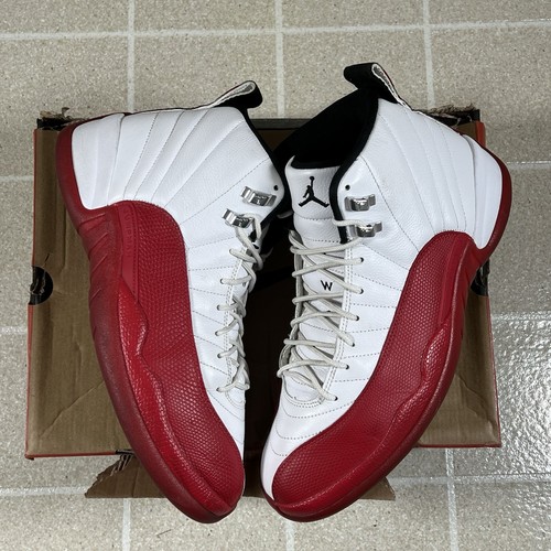 Nike Air Jordan 12 Retro 2023 Mid Cherry Size 12 CT8013-116 White