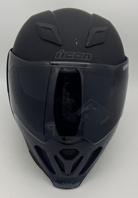ICON Airflite Dark Helmet Rubatone Black 3XL Open Box