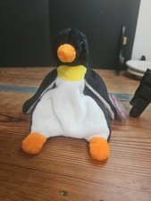 Ty Waddle The Penguin Style 4075 Beanie Baby Mwmt1995