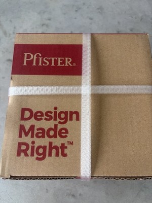 Pfister 0X8-340A Red Shower Valve Body Only, Ceramic Disc Valve