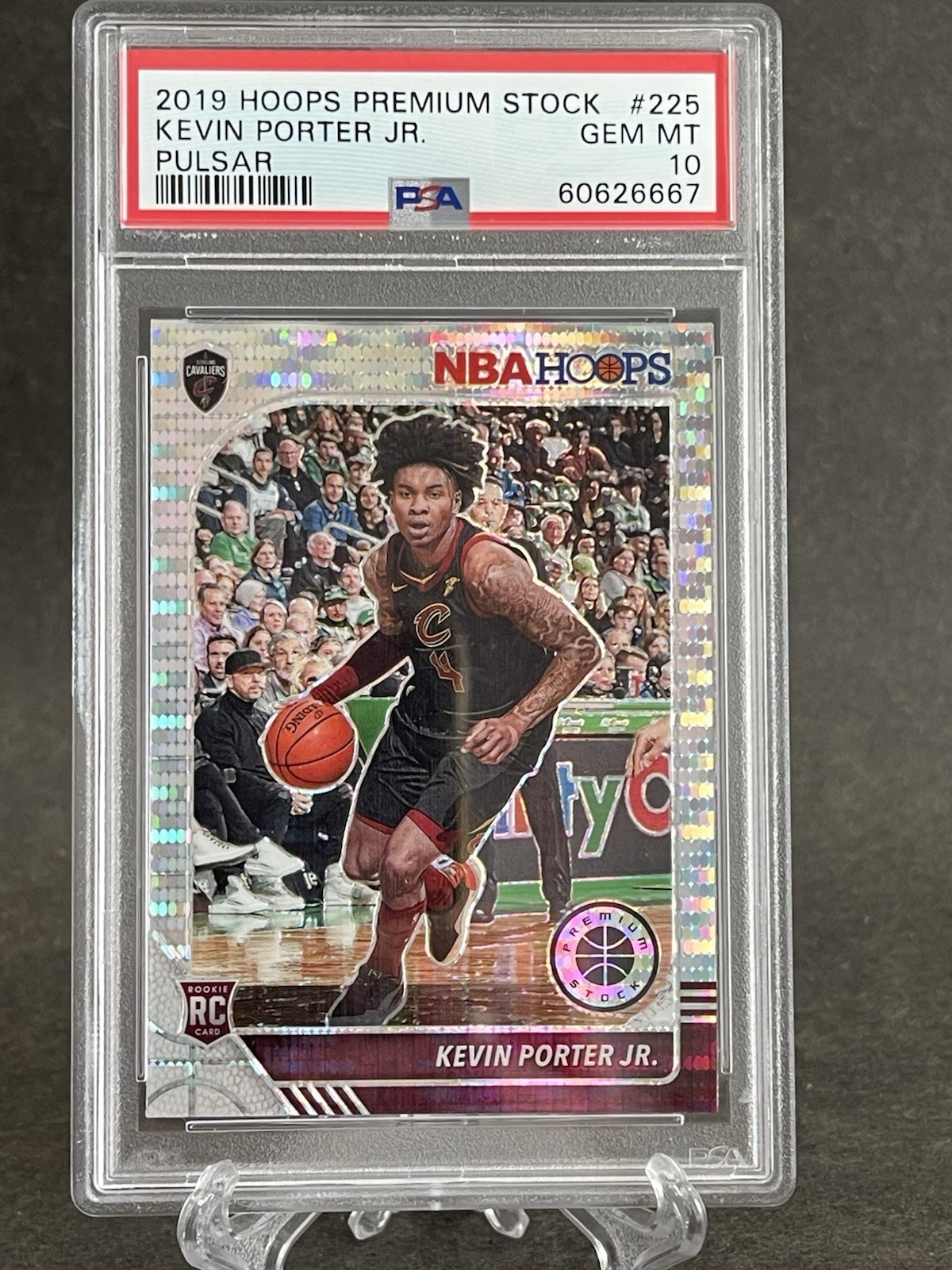 2019 Hoops Premium Stock - KEVIN PORTER JR - Pulsar Rookie #225 PSA 10