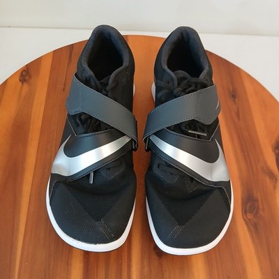 Nike Zoom Rival‎ Jump Mens 9 Track & Field Shoes Black Silver DR2756-001 Amazon.com | Nike Rival Jump Track & Field Jumping Spikes  main image 4