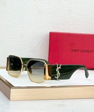 Saint Laurent SL M1718L Square Sunglasses 58-18-145 Unisex