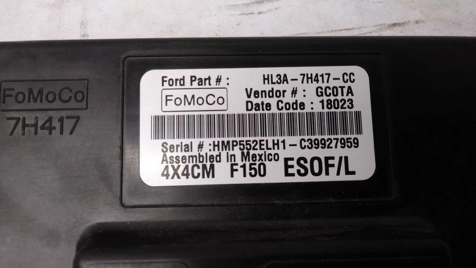 Chasis ECM Transmisión Marco Turbo Montado Se Adapta a Camioneta Ford F150 18-19 2389576 Foto 2 de 4