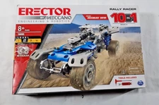 Meccano Erector Rally Racer 10-in-1 Building Kit #18203. New Open Box