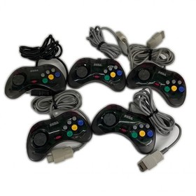 SEGA Saturn Controller Set 5 Peripherals Used Cool Pad Seg1998 Game Accessories