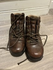 Brasher Hillmaster Women's Brown Leather Hiking Boots Size 6.5