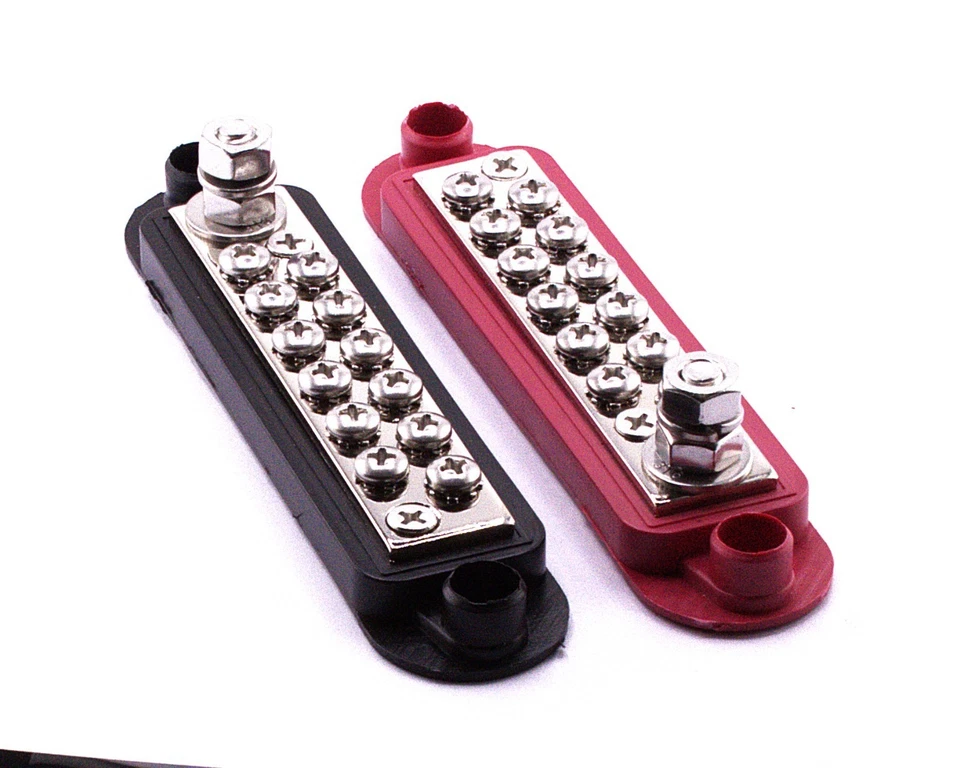 12-48V 150A 12 Position Bus Bar Power Distribution Block -Transportation, Marine - Image 2 of 4