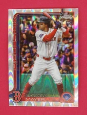 2025 Topps Chrome Update RayWave Refractors Baseball - Pick Your Card